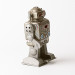 The Robot Captain. Japanese Tin plate Clockwork Toy Robot