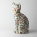 Oriental Imari Porcelain Cat
