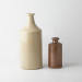 Two Stoneware Flagons