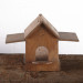 Vintage French Pine Bird Nesting Box