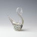 Maltese Mtarfa Glass Swan