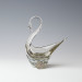 Maltese Mtarfa Glass Swan