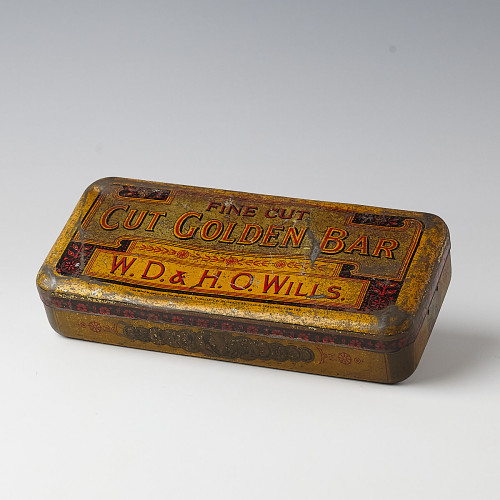 Wills Golden Bar Tobacco Tin