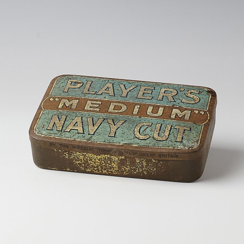 Players Medium Navy Cut Tobacco Tin