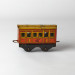 Tin Plate Brimtoy Model Railway Carriage