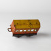 Tin Plate Brimtoy Model Railway Carriage