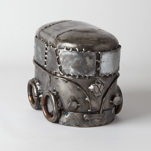 Volkswagen Camper Van Sculpture.
